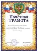 за победу в конкурсе "Лучший огород на окне" в номинации "Витамины на грядке"